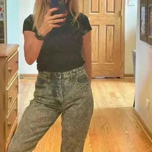 Vintage Guess Jeans By Georges Marciano Stonewashed Denim High Rise Size 27/28.